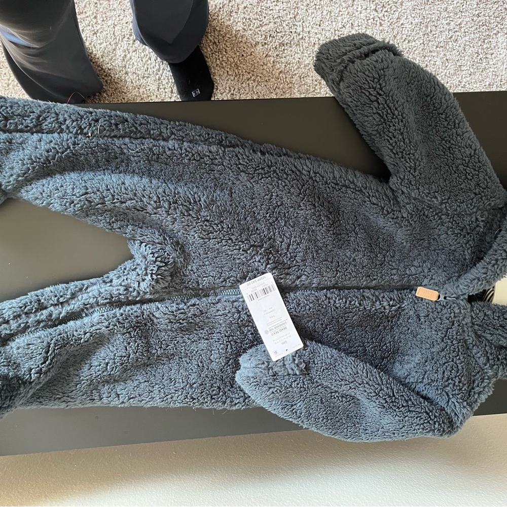 Carter's Soft Blue Sherpa Outfit